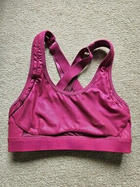 Fabletics Belle Iridescent High-Impact Sports Bra- XS